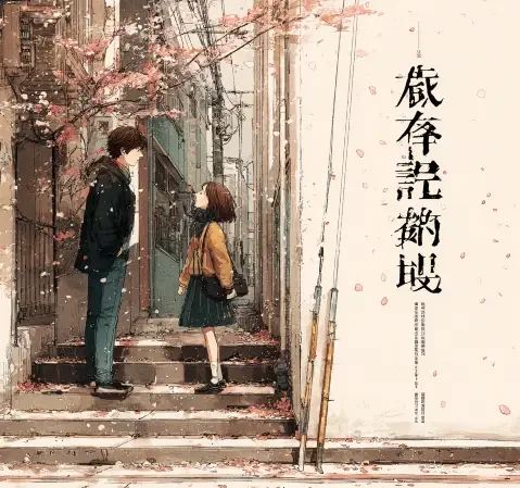 日常治愈题材漫画《雨天不打烊》封面